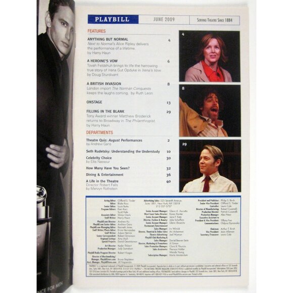 Waiting for Godot Playbill June 2009 Nathan Lane Bill Irwin John Goodman Glover - Picture 2 of 6